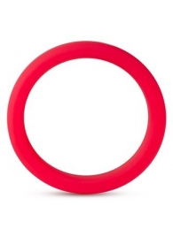 Красное эрекционное кольцо Silicone Go Pro Cock Ring - Blush Novelties - в Жуковском купить с доставкой