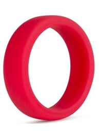 Красное эрекционное кольцо Silicone Go Pro Cock Ring - Blush Novelties - в Жуковском купить с доставкой