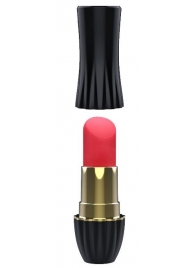 Клиторальный стимулятор-помада LIPSTICK - 9,3 см. - Dream Toys - купить с доставкой в Жуковском