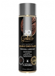Лубрикант с ароматом шоколада JO GELATO DECADENT DOUBLE CHOCOLATE - 120 мл. - System JO - купить с доставкой в Жуковском