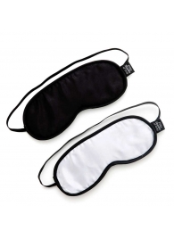 Набор из двух масок на глаза Soft Blindfold Twin Pack - Fifty Shades of Grey - купить с доставкой в Жуковском