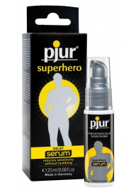 Сыворотка-пролонгатор pjur SUPERHERO Delay Serum - 20 мл. - Pjur - купить с доставкой в Жуковском