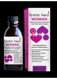 Женский биогенный концентрат для повышения либидо Erotic hard Woman - 250 мл. - Erotic Hard - купить с доставкой в Жуковском