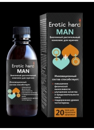 Мужской биогенный концентрат для усиления эрекции Erotic hard Man - 250 мл. - Erotic Hard - купить с доставкой в Жуковском