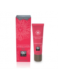 Возбуждающий интимный гель для двоих STIMULATION GEL Pomegranate   Nutmeg - 30 мл. - Shiatsu - купить с доставкой в Жуковском
