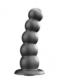 Черная насадка-плаг на харнесс PLATINUM 9 - 24 см. - LOVETOY (А-Полимер) - купить с доставкой в Жуковском