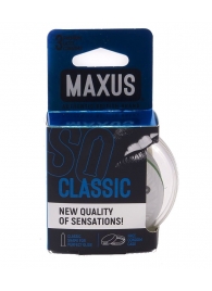 Классические презервативы в пластиковом кейсе MAXUS Classic - 3 шт. - Maxus - купить с доставкой в Жуковском