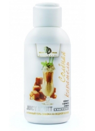 Интимный гель-смазка JUICY FRUIT с ароматом солёной карамели - 100 мл. - БиоМед - купить с доставкой в Жуковском