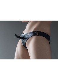 Черные трусики Better с анальной насадкой - 8 см. - Lola Games - купить с доставкой в Жуковском