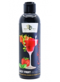 Интимный гель-смазка JUICY FRUIT с ароматом клубники - 200 мл. - БиоМед - купить с доставкой в Жуковском