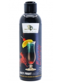 Интимный гель-смазка JUICY FRUIT с ароматом энергетика - 200 мл. - БиоМед - купить с доставкой в Жуковском