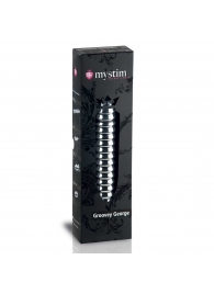 Рельефный фаллос для интенсивного электросекса Groovey George - 20 см. - MyStim - купить с доставкой в Жуковском