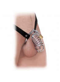 Кольцо верности Extreme Chastity Belt с фиксацией головки - Pipedream - купить с доставкой в Жуковском