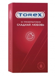 Презервативы Torex  Сладкая любовь  с ароматом клубники - 12 шт. - Torex - купить с доставкой в Жуковском