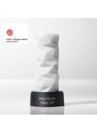 Белый 3D мастурбатор POLYGON - Tenga - в Жуковском купить с доставкой