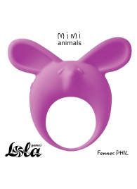 Фиолетовое эрекционное кольцо Fennec Phil - Lola Games - в Жуковском купить с доставкой