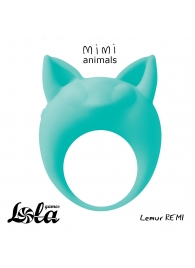 Зеленое эрекционное кольцо Lemur Remi - Lola Games - в Жуковском купить с доставкой