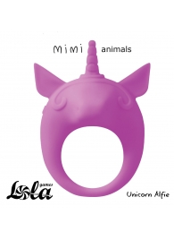 Фиолетовое эрекционное кольцо Unicorn Alfie - Lola Games - в Жуковском купить с доставкой