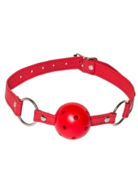 Красный кляп-шарик Firecracker - Lola Games - купить с доставкой в Жуковском