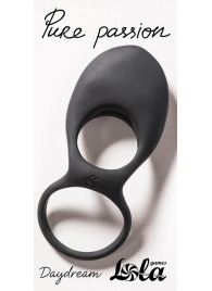 Черное эрекционное виброкольцо Daydream - Lola Games - в Жуковском купить с доставкой
