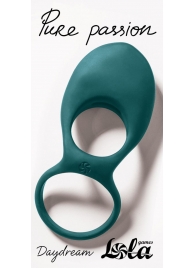 Зеленое эрекционное виброкольцо Daydream - Lola Games - в Жуковском купить с доставкой