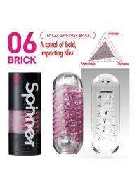 Мастурбатор SPINNER Brick - Tenga - в Жуковском купить с доставкой