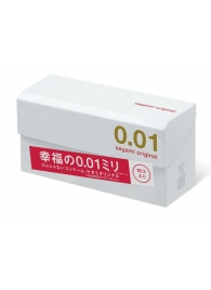 Супер тонкие презервативы Sagami Original 0.01 - 10 шт. - Sagami - купить с доставкой в Жуковском