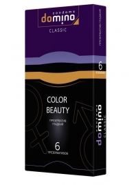 Разноцветные презервативы DOMINO Colour Beauty - 6 шт. - Domino - купить с доставкой в Жуковском