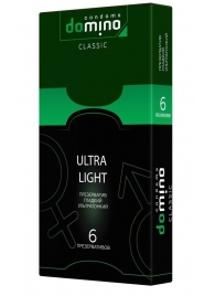 Супертонкие презервативы DOMINO Ultra Light - 6 шт. - Domino - купить с доставкой в Жуковском