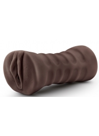 Коричневый мастурбатор-вагина Hot Chocolate Brianna - Blush Novelties - в Жуковском купить с доставкой