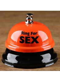 Настольный звонок RING FOR SEX - Сима-Ленд - купить с доставкой в Жуковском