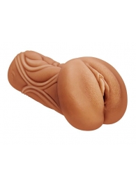 Кофейный мастурбатор-вагина Dumpling - Lola Games - в Жуковском купить с доставкой