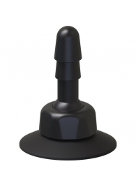 Плаг с присоской для фиксации насадок Deluxe 360° Swivel Suction Cup Plug - Doc Johnson - купить с доставкой в Жуковском