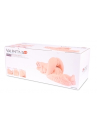 Мастурбатор-полуторс Valentina с двойным слоем материала - KOKOS - в Жуковском купить с доставкой