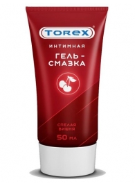 Смазка на водной основе TOREX  Спелая вишня  - 50 мл. - Torex - купить с доставкой в Жуковском