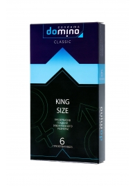 Презервативы увеличенного размера DOMINO Classic King size - 6 шт. - Domino - купить с доставкой в Жуковском