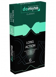 Презервативы с пролонгирующим эффектом DOMINO Classic Long action - 6 шт. - Domino - купить с доставкой в Жуковском