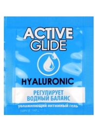 Лубрикант на водной основе Active Glide с гиалуроновой кислотой - 3 гр. - Биоритм - купить с доставкой в Жуковском