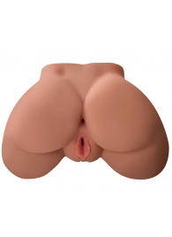 Кофейный мастурбатор-полуторс Perfect Ass Masturbator - Pipedream - в Жуковском купить с доставкой