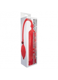 Красная вакуумная помпа Power Pump Red - Toy Joy - в Жуковском купить с доставкой