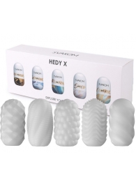 Набор из 5 мастурбаторов Hedy X5 Mixed - Svakom - в Жуковском купить с доставкой