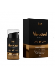 Жидкий интимный гель с эффектом вибрации Vibration! Coffee - 15 мл. - INTT - купить с доставкой в Жуковском