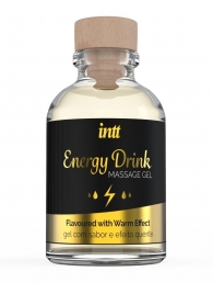 Массажный гель с согревающим эффектом Energy Drink - 30 мл. - INTT - купить с доставкой в Жуковском