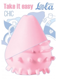 Нежно-розовый мастурбатор Chic - Lola Games - в Жуковском купить с доставкой
