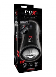 Черный автоматический мастурбатор-ротик Moto Stroker - Pipedream - в Жуковском купить с доставкой