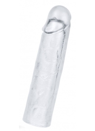 Прозрачная насадка-удлинитель Flawless Clear Penis Sleeve Add 1 - 15,5 см. - Lovetoy - в Жуковском купить с доставкой