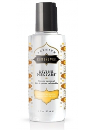 Гель-лубрикант на водной основе Divine Nectars Vanilla с ароматом ванили - 150 мл. - Kama Sutra - купить с доставкой в Жуковском
