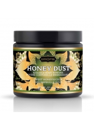 Пудра для тела Honey Dust Body Powder с ароматом жимолости - 170 гр. - Kama Sutra - купить с доставкой в Жуковском