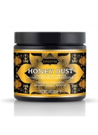 Пудра для тела Honey Dust Body Powder с ароматом кокоса и ананаса - 170 гр. - Kama Sutra - купить с доставкой в Жуковском