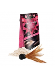Пудра для тела Honey Dust Body Powder с ароматом клубники - 28 гр. - Kama Sutra - купить с доставкой в Жуковском